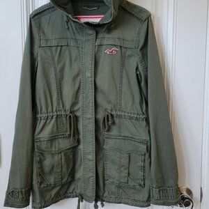 Hollister Green Utility Jacket